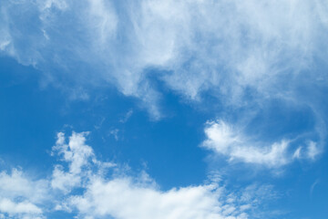 青空　雲

