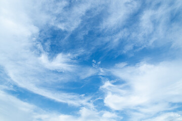 青空　雲
