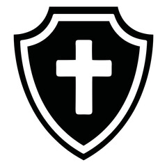 Obraz premium Medieval Shield- Armor Of God