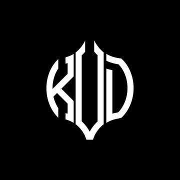 KVD letter logo. KVD best black background vector image. KVD Monogram logo design for entrepreneur and business.
