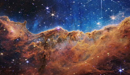 James Webb Space Telescope reveals emerging stellar nurseries and individual stars in the Carina...