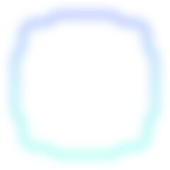 glow geometric frame
