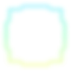 glow geometric frame
