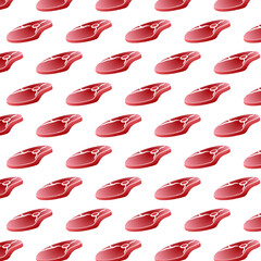 red steak background