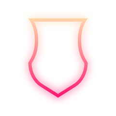 glow gradient badge frame
