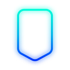 glow gradient badge frame
