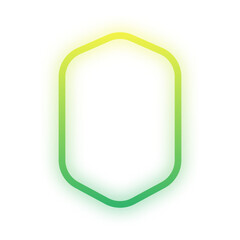 glow gradient badge frame
