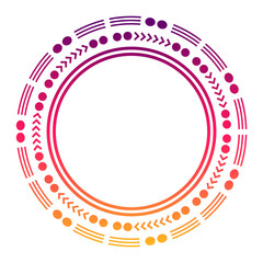 gradient orb tech frame
