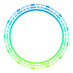 gradient orb tech frame
