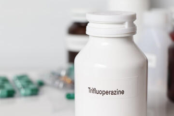 Trifluoperazine ,medicines are used to treat sick people.