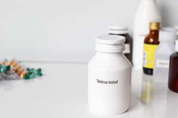 Tetanus toxoid ,medicines are used to treat sick people.
