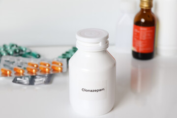 Clonazepam ,medicines are used to treat sick people.