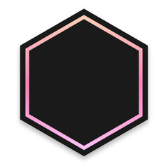 hexagon gradient dark background
