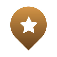 gradient location pin icon
