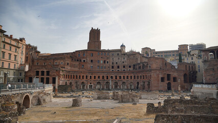 view of the forum Rome