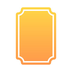 gradient badge element
