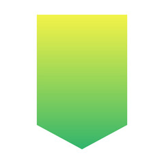 gradient badge element
