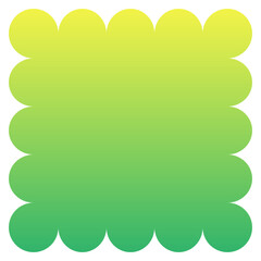 gradient square frame
