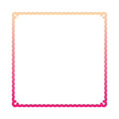 gradient square frame
