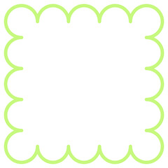 colorful square frame
