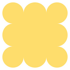 colorful square frame
