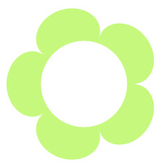 colorful round frame
