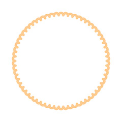 colorful round frame
