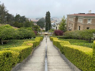 Obraz premium Lyon Steps, San Francisco