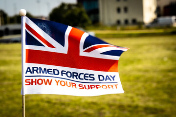 Armed Forces Day Show Your Support Union Jack Flag