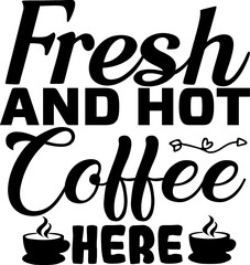 Coffee svg design cut files