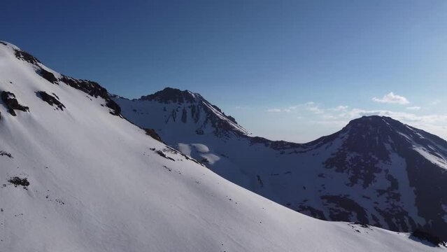 Morning in mountains