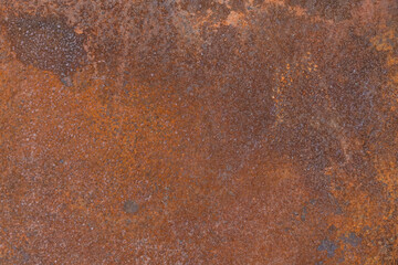 Rusty brown old surface steel texture metal background corrosion rust
