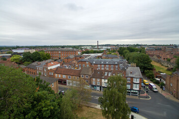 aerial view of York city centre