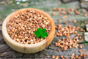 buckwheat in a bowl