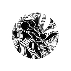 Circle Geometric Forms Art Illustration