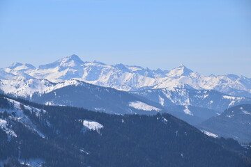 Hochwildstelle und Höchstein, Schladminger Tauern, Steiermark, Blick von der Hohen Trett