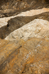 Original rocks forming waves