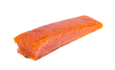 red fish fillet isolated
