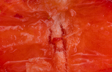 background of ripe strawberries close-up