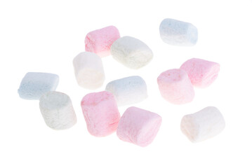 marshmallows isolated