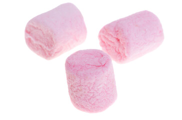 marshmallows isolated