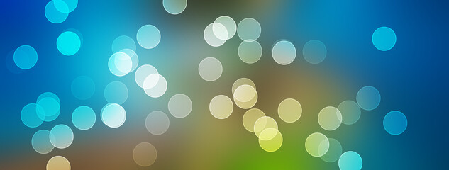 abstract background with circles bokeh