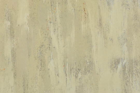 Green paint on abstract metal surface pattern old steel texture outdated background obsolete