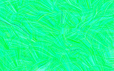 Light Green, Yellow vector pattern with bent lines.