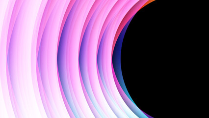 Vivid and colorful gradient circles and circles.
鮮やかでカラフルなグラデーションの円、輪