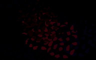 Dark Pink, Red vector texture with abstract forms.