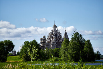 Kizhi churchyard, Kizhi. The architectural ensemble of the State Historical and Architectural...
