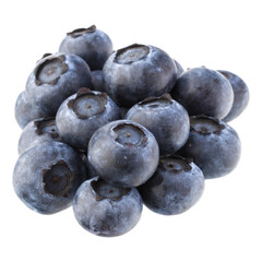 blueberry or bilberry  isolated on white background cutout