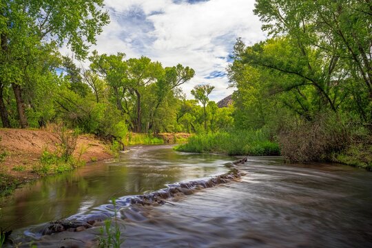 The Gila River Encounters A Minor Obstacle