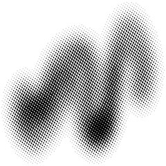 Black dots on white background